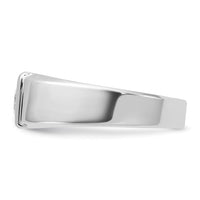 Load image into Gallery viewer, IBGoodman 14k White Gold 1 carat Lab Grown Diamond VS/SI+ G+ Complete Men&#39;s Ring
