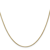 Load image into Gallery viewer, 14K 18 inch 1mm Box with Lobster Clasp Chain
