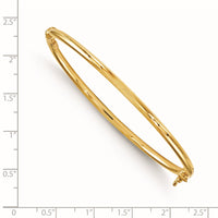 Load image into Gallery viewer, 14K Polished Hinged Bangle
