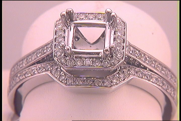 5/8CTW-DIA SEMI-MOUNT BRIDAL SET