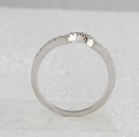 Load image into Gallery viewer, 14kt White Gold Womens Round Diamond Cluster Bridal Wedding Engagement Ring Band Set 1.00 Cttw
