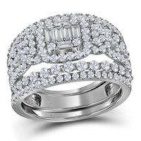 Load image into Gallery viewer, 1 3/4CTW-DIA BRIDAL SET
