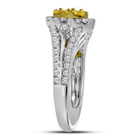 Load image into Gallery viewer, 1 Cttw-DIA YELLOW BRIDAL RING
