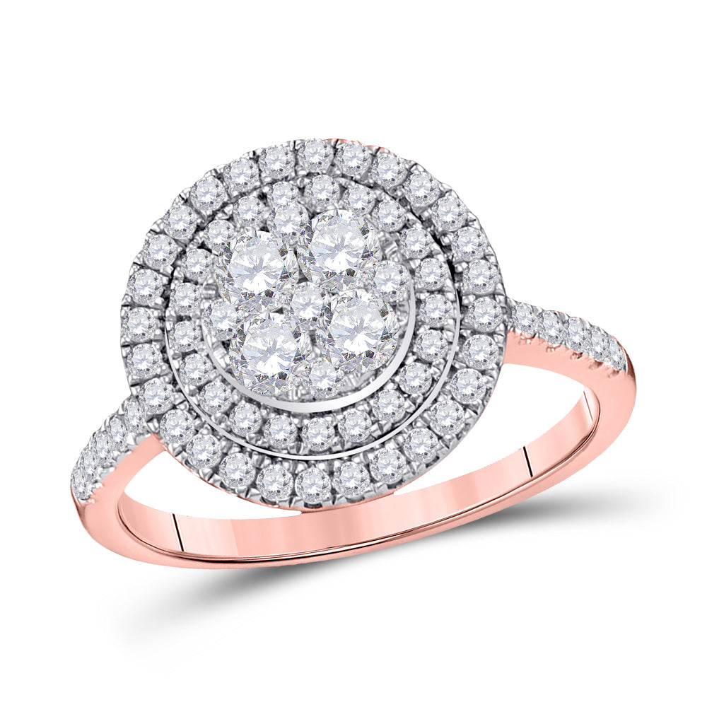 1 CTW-DIA FASHION RING