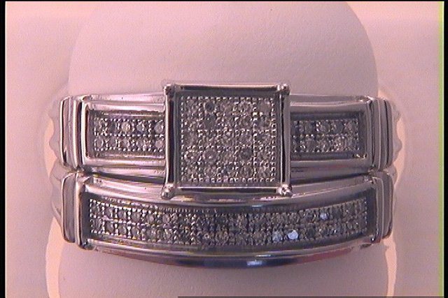 1/4CT-DIA MICRO-PAVE BRIDAL SET