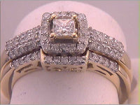 Load image into Gallery viewer, 7/8CTW-DIA 1/3CT-CPR BRIDAL SET
