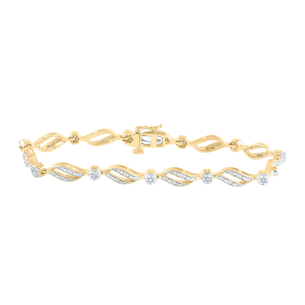1/2CTW-DIA FASHION BRACELET