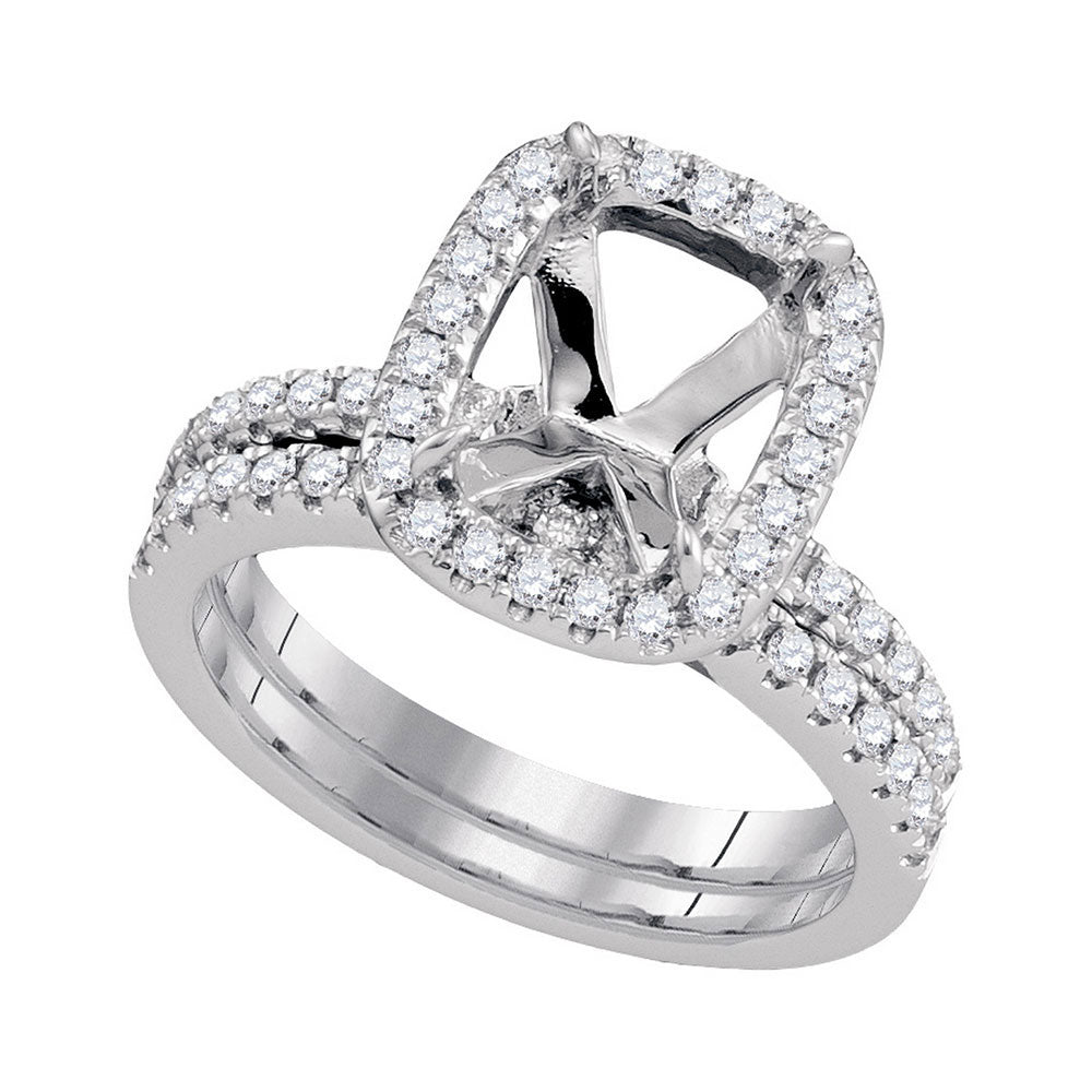 5/8CTW-DIA SEMI-MOUNT BRIDAL SET