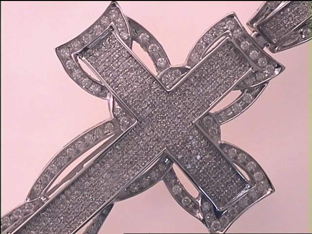 2  5/8CT-DIA MICRO-PAVE CHARM