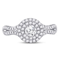 Load image into Gallery viewer, Womens Round Diamond Solitaire Bridal Wedding Engagement Ring 1.00 Cttw
