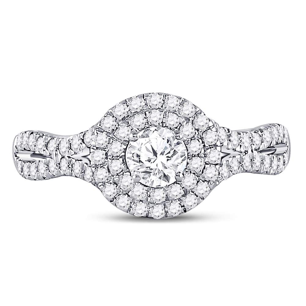 Womens Round Diamond Solitaire Bridal Wedding Engagement Ring 1.00 Cttw