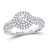 Load image into Gallery viewer, Womens Round Diamond Solitaire Bridal Wedding Engagement Ring 1.00 Cttw
