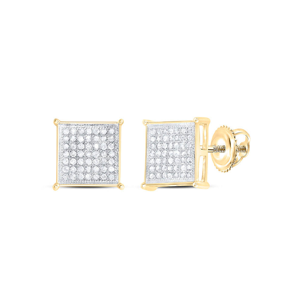 1/3CT-DIA EARRING
