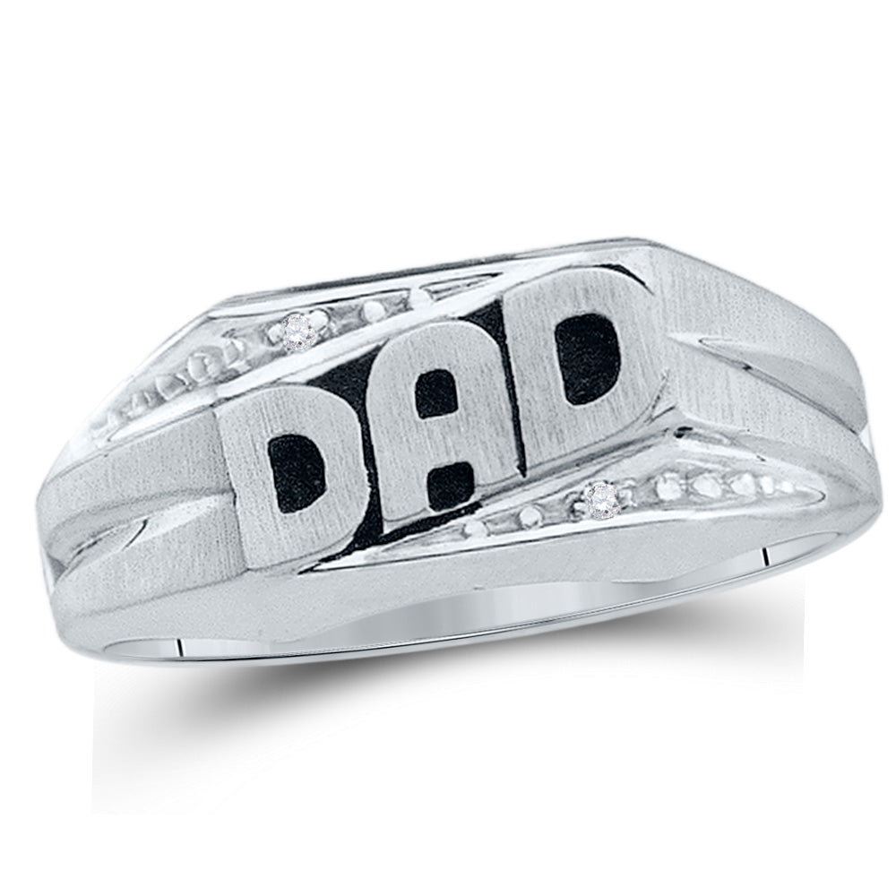 0.01CT-DIA DAD RING-S9""""
