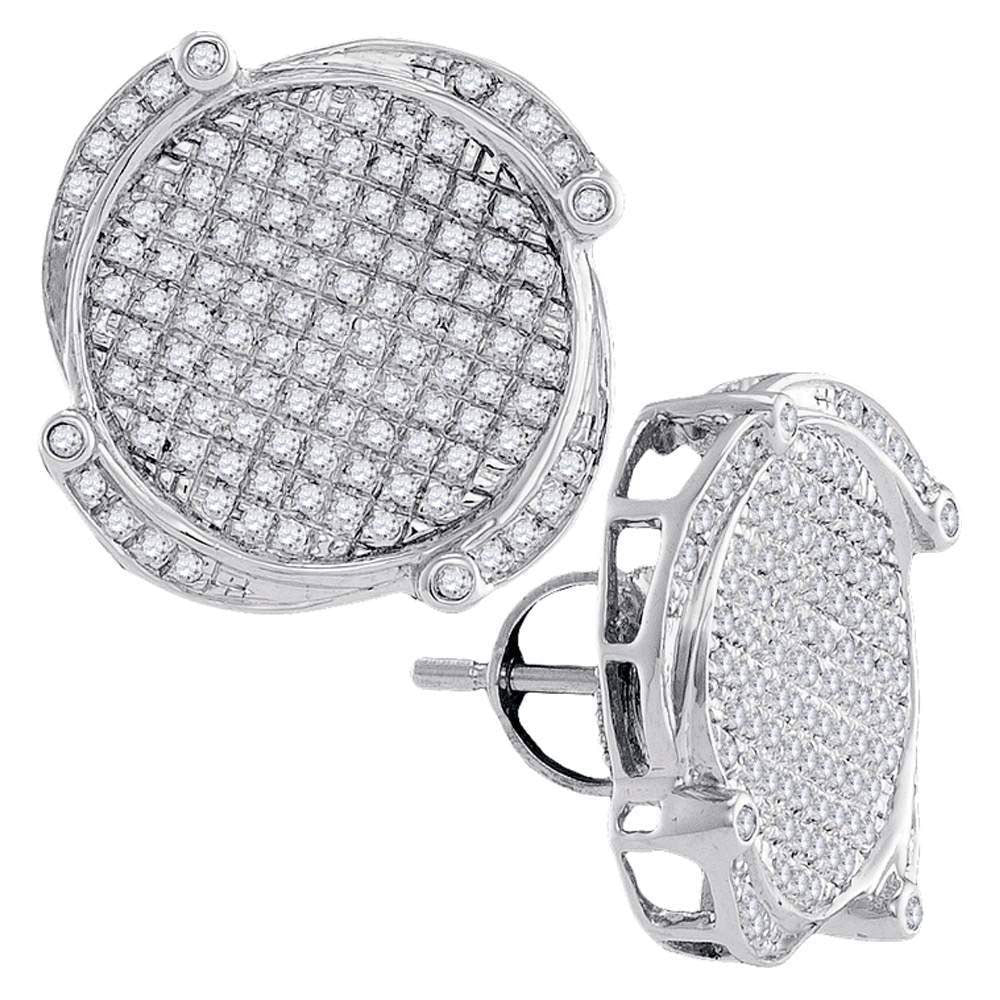 1/2CTW-DIA FASHION EARRING