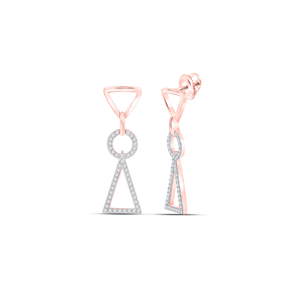 3/8CTW-DIA EARRING