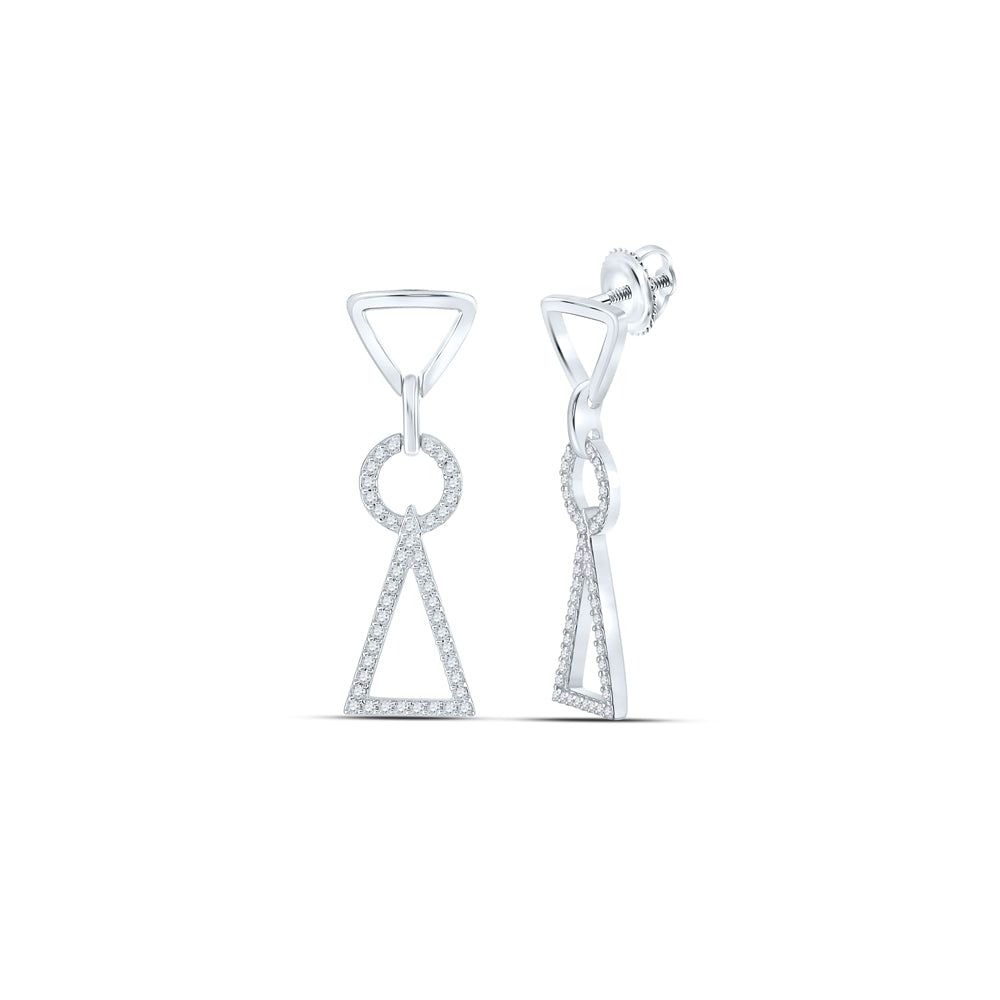 3/8CTW-DIA EARRING