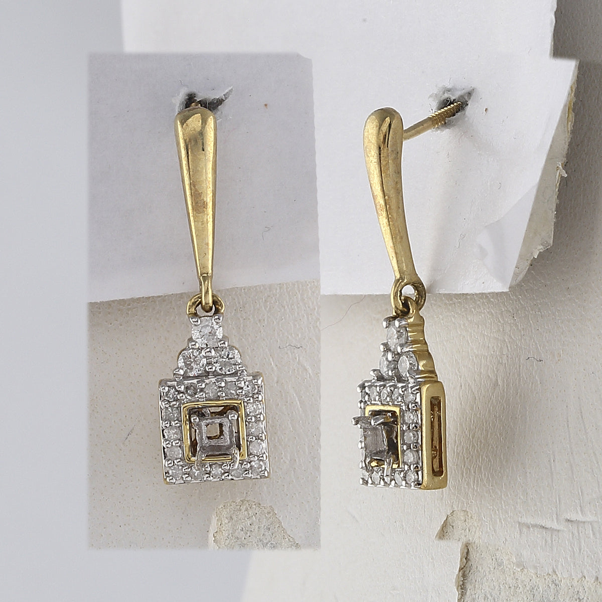 1/2CTW-DIA FASHION EARRING