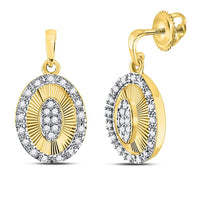Load image into Gallery viewer, 1/4CTW-DIA EARRING
