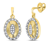 Load image into Gallery viewer, 1/4CTW-DIA EARRING
