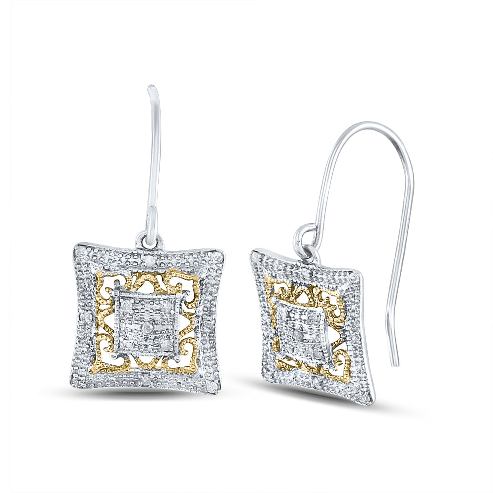 1/8CTW-DIA FASHION EARRINGS