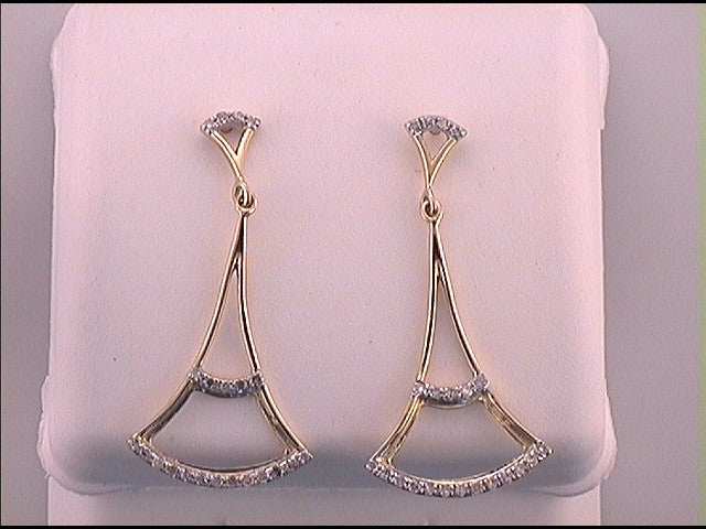 1/8CTW-DIA EARRING