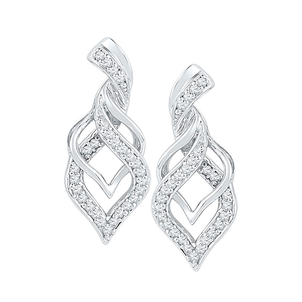 1/5CTW-DIA FASHION EARRING