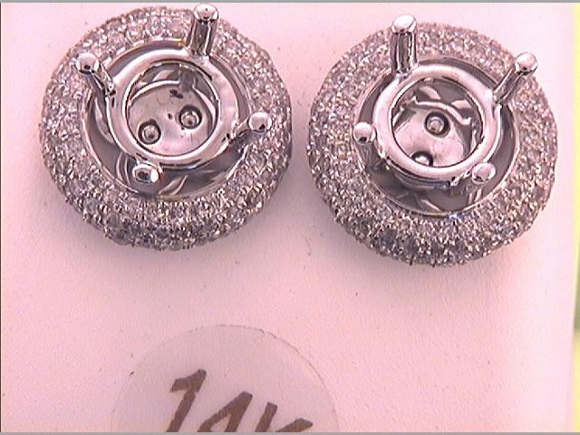 5/8CTW-DIA FASHION EARRING