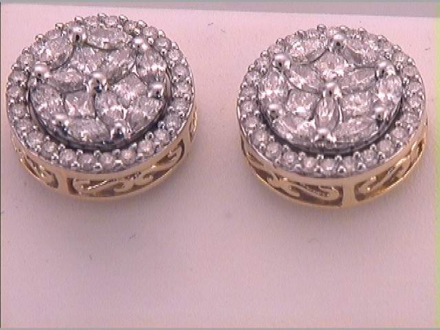 1 1/2CTW-DIA FASHION EARRING