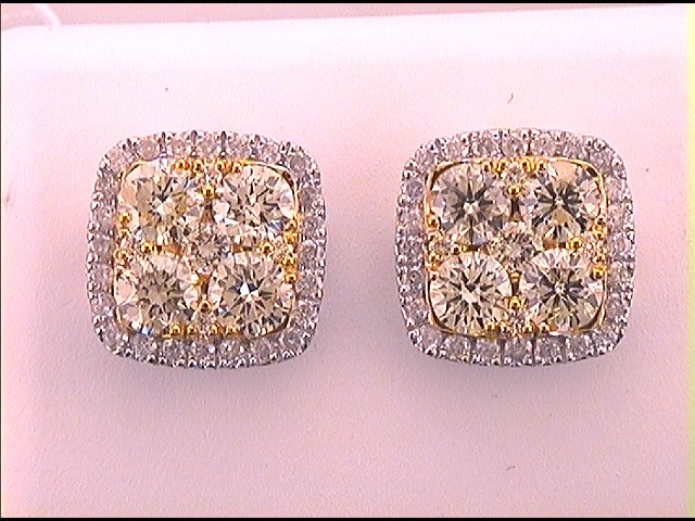 2 5/8CTW-DIA FASHION EARRING