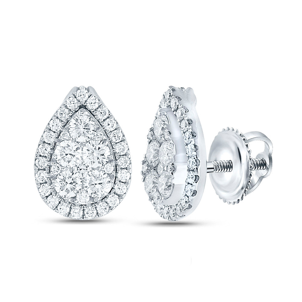 1 1/2CTW-DIA FASHION EARRINGS