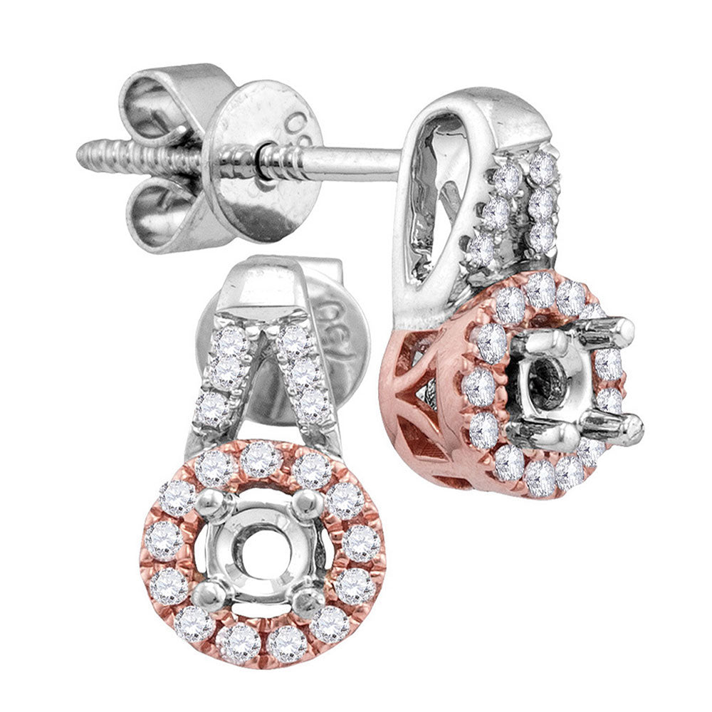 3/8CTW-DIA 2*1/10CT-CRD EARRINGS