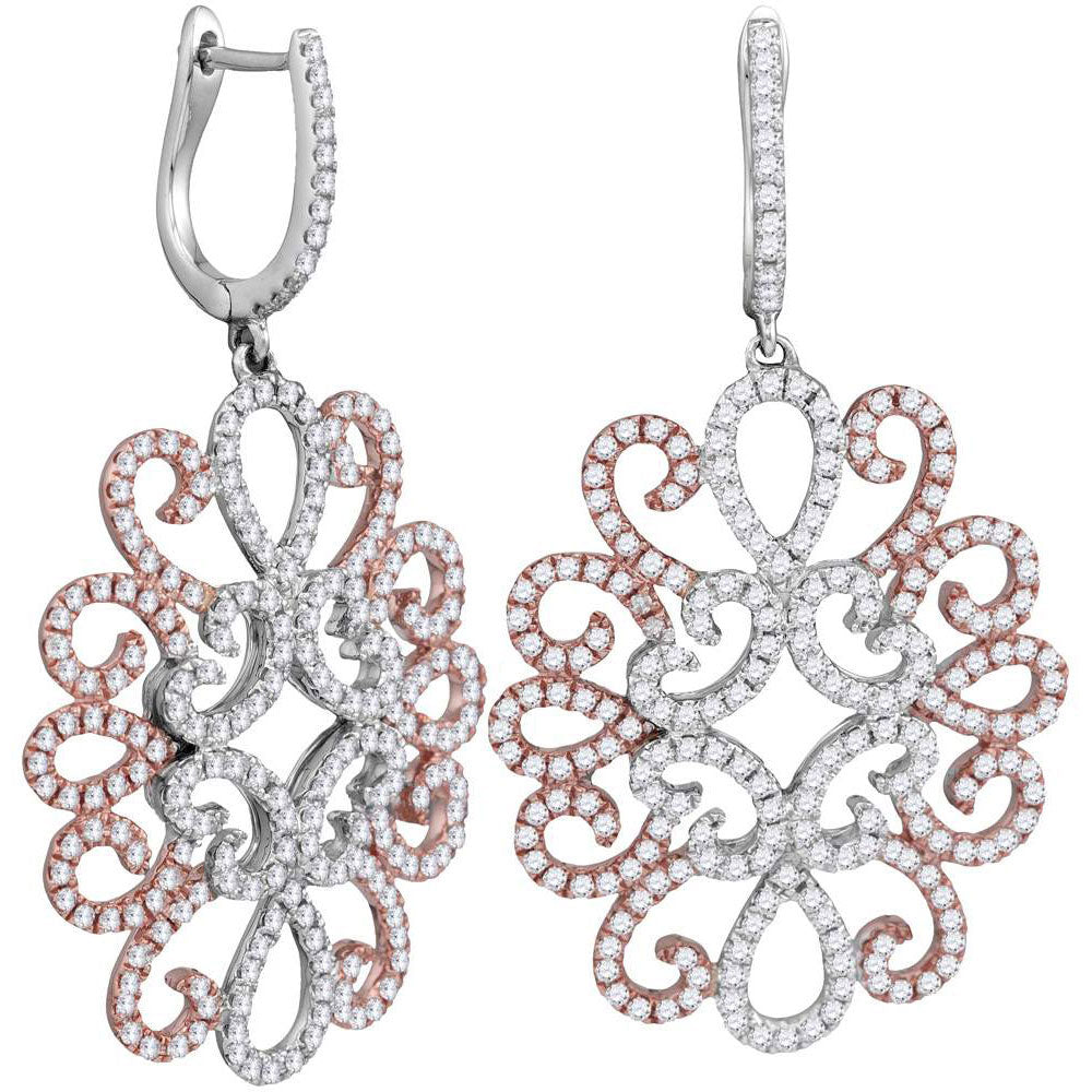 2 CT-SCUT FASHION EARRINGS