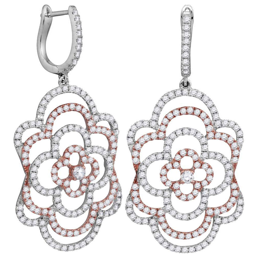 1/8CTW-DIA 2 CT-SCUT EARRINGS