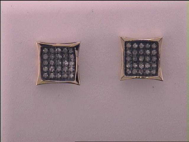 1/6CT-DIA MICRO-PAVE EARRING