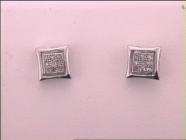 1/20CT-DIA MICRO-PAVE EARRING