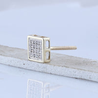 Load image into Gallery viewer, 1/10CT-DIA P3 MICRO-PAVE EARRING
