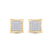 Load image into Gallery viewer, 1/6CT-DIA MICRO-PAVE EARRING
