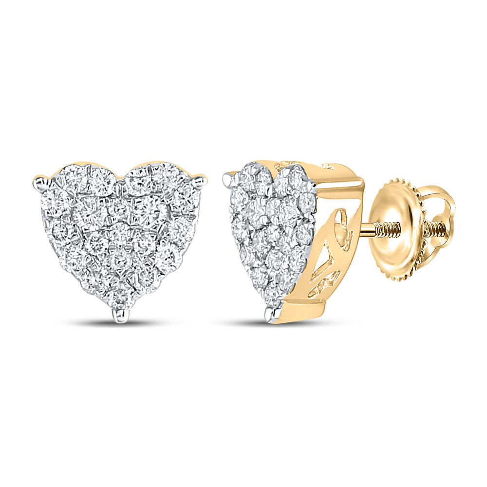 3/4CT-DIA FASHION EARRING