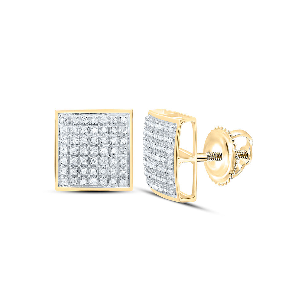 1/3CT-DIA EARRING