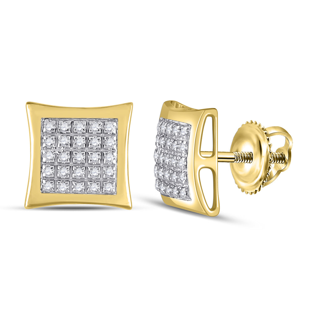 1/8CT-DIA EARRING