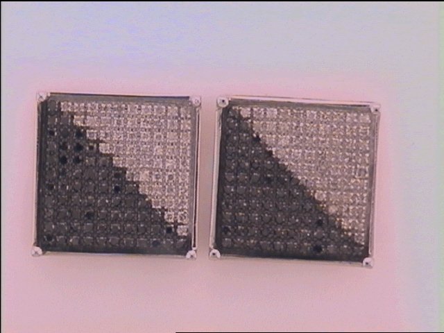 3/4CT-DIA MICRO-PAVE EARRING