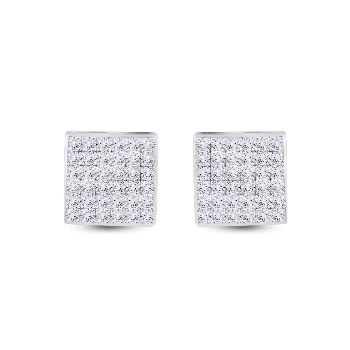 1 1/2CTW-DIA FASHION INVISIBLE EARRING