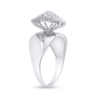 Load image into Gallery viewer, 1/8CT-DIA CLUSTER RING
