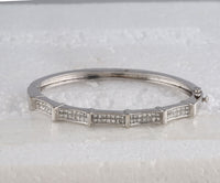 Load image into Gallery viewer, 2 CT-DIA INVISIBLE BANGLE
