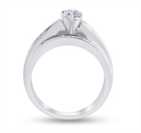 Load image into Gallery viewer, 14kt White Gold Womens Marquise Diamond Solitaire Bridal Wedding Engagement Ring 2.00 Cttw
