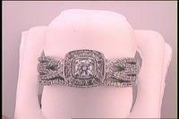 Load image into Gallery viewer, 1/2CTW-DIA 1/5CTW-CRD BRIDAL SET
