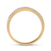 Load image into Gallery viewer, 14kt White Gold Womens Round Diamond Halo Bridal Wedding Engagement Ring Band Set 5/8 Cttw
