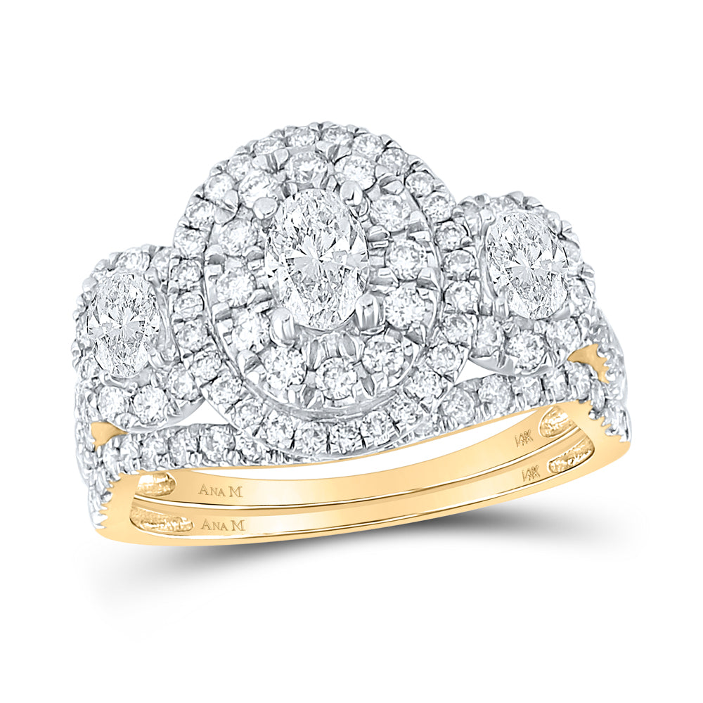 1 1/2CTW-DIA 3/8CT-COV 1/6CT-SOV BRIDAL