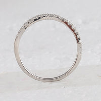 Load image into Gallery viewer, 14kt White Gold Womens Oval Diamond Bridal Wedding Engagement Ring Band Set 1-1/2 Cttw (Certified)
